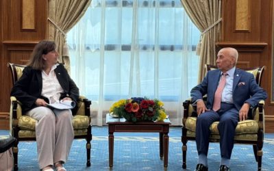 26.07.25 Yang Di-Pertua Majlis Mesyuarat Negara Menerima Kunjungan Hormat Daripada Timbalan Pengarah Urusan Bagi Asia dan Pasifik Di Perkhidmatan Tindakan Luar Eropah (EEAS), Delegasi Kesatuan Eropah (EU) Ke Indonesia dan Brunei Darussalam