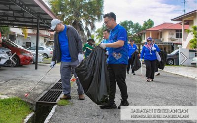 07.12.24 Kempen Kebersihan Senegara kutip 302kg sampah