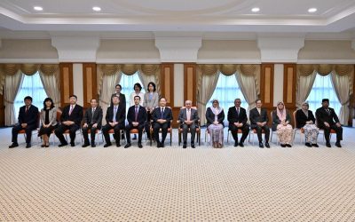 9.12.25 Yang Di-Pertua MMN menerima Kunjungan Hormat daripada Vice Chairman of the Standing Committee of the National People’s Congress of the People’s Republic of China and the President of Chinese People’s Association for Peace and Disarmament