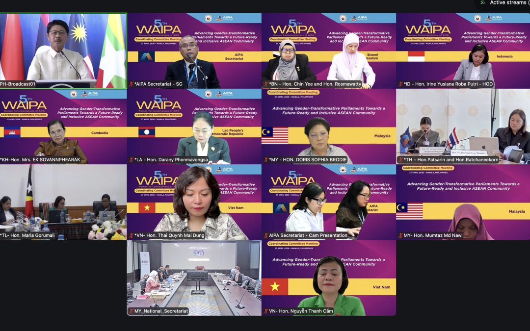 27.04.26 Mesyuarat Koordinasi Ke-3 Komiti Women Parliamentarians of AIPA (WAIPA)